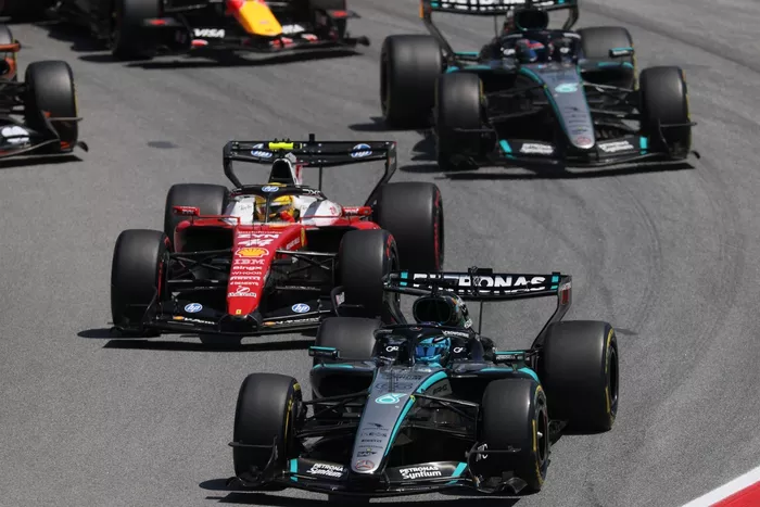 Schéma de la chambre de combustion du moteur Ferrari