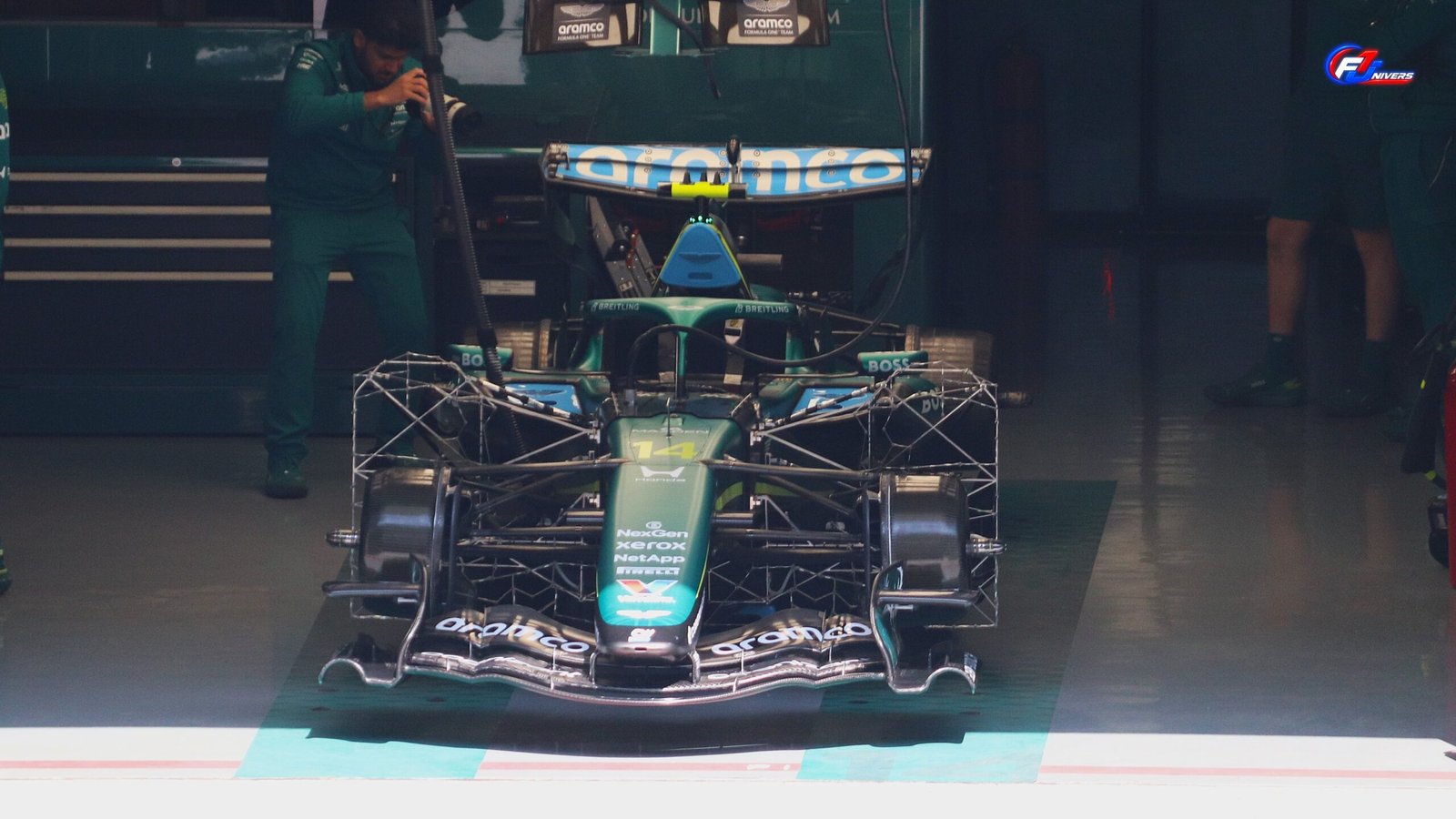 Aston Martin AMR26 au Grand Prix de Chine 2026