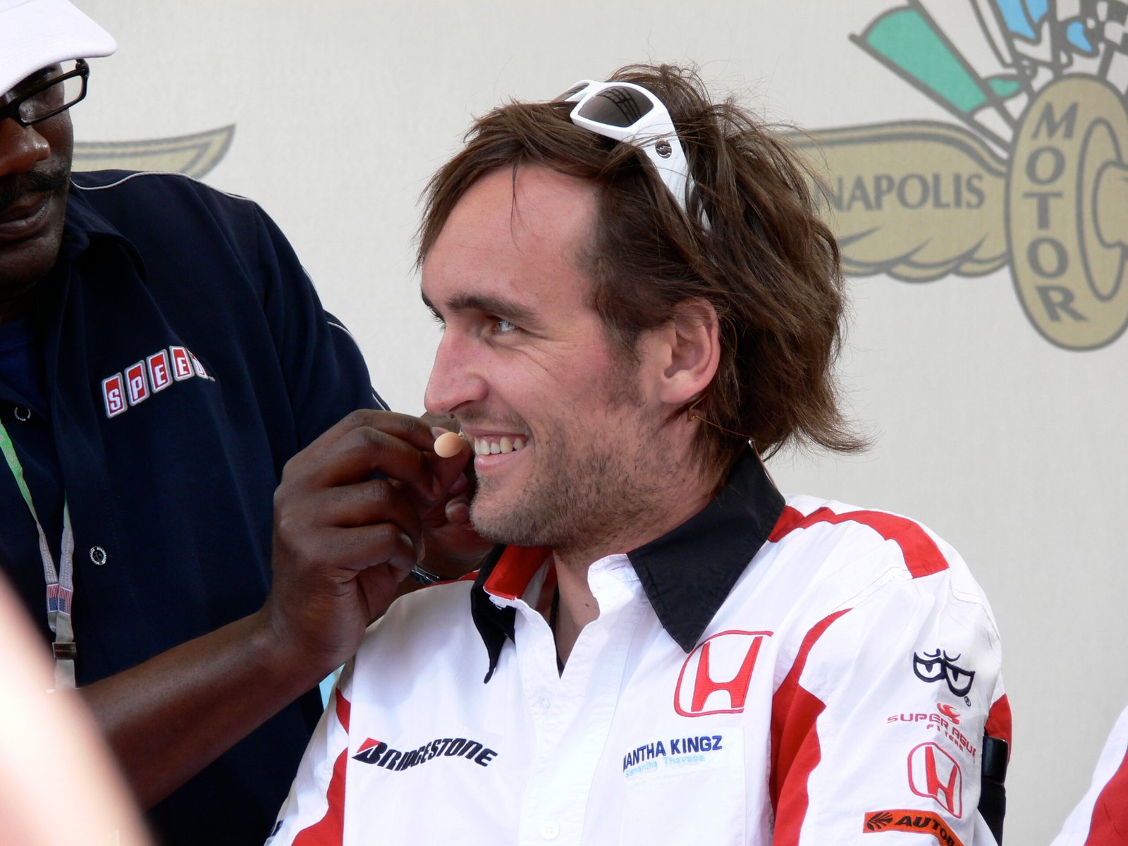 Franck Montagny avec Super Aguri pendant le Grand Prix des États-Unis 2006