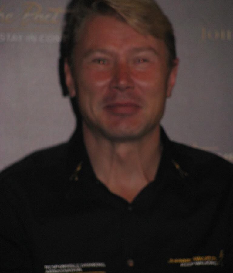 Portrait de Mika Häkkinen en 2012