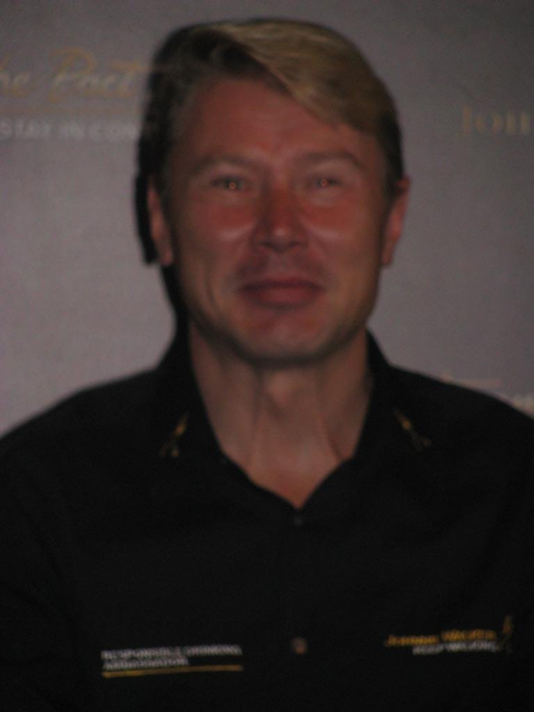 Portrait de Mika Häkkinen en 2012