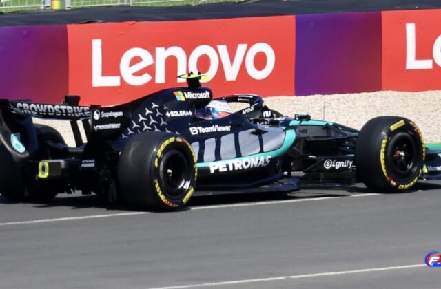 Antonelli à Bakou : Andrea Kimi Antonelli pilote la Mercedes W17 au Grand Prix d Australie 2026.
