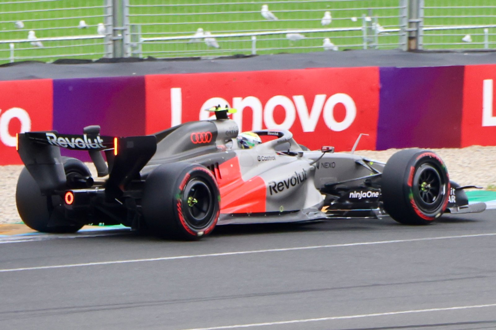 Audi R26 de Gabriel Bortoleto en essais libres au Grand Prix d’Australie 2026