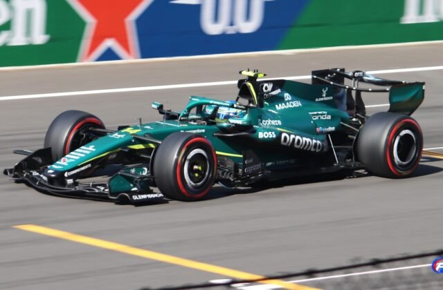 Fernando Alonso au volant de l Aston Martin AMR26 lors des qualifications du GP de Chine 2026