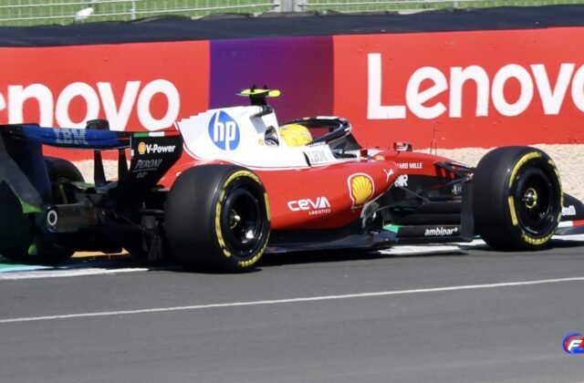 Hamilton sans aspiration à Bakou : la Ferrari SF-26 de Lewis Hamilton au Grand Prix d Australie 2026.
