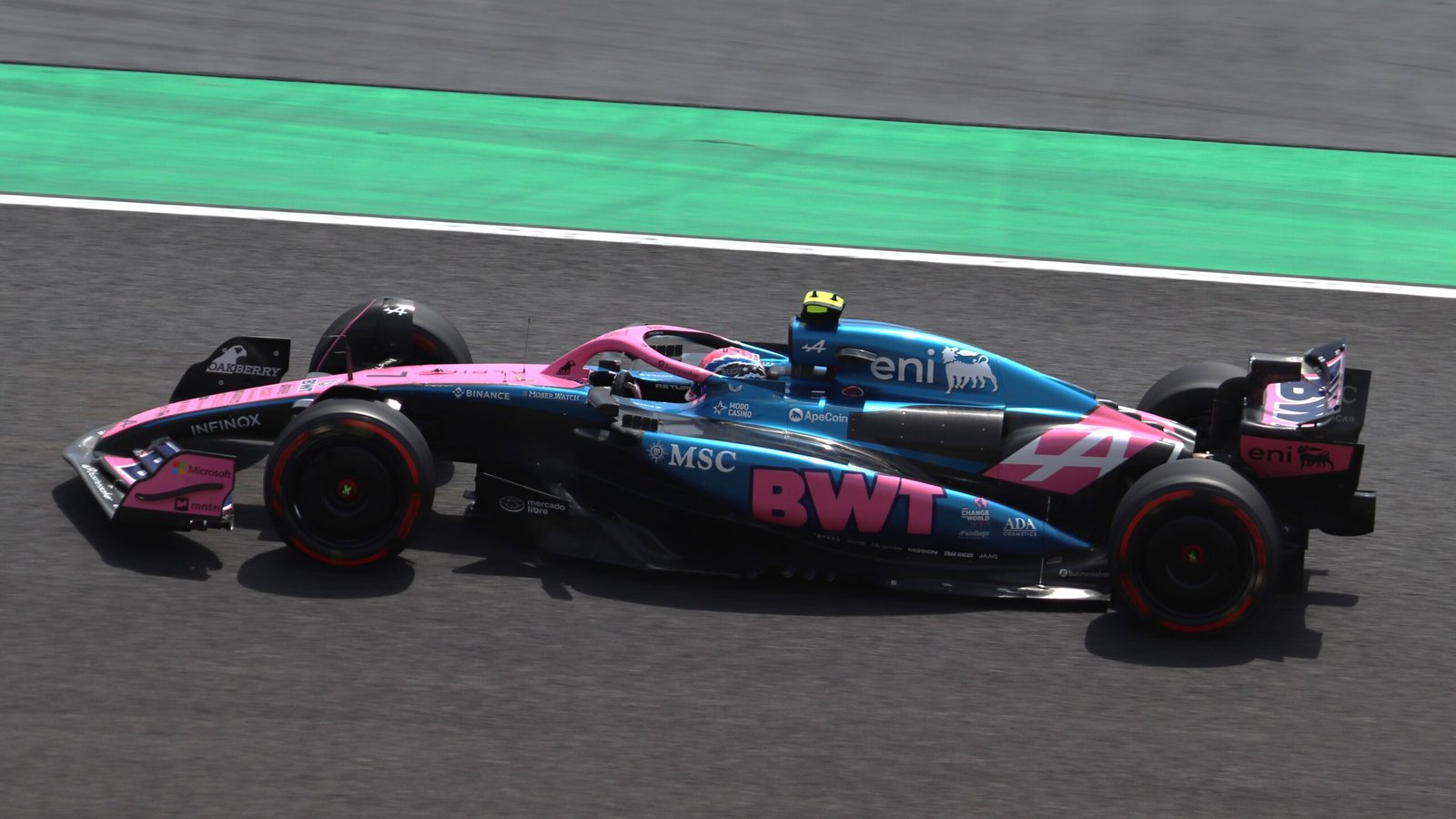 Jack Doohan au volant de l’Alpine A525 lors des essais libres du Grand Prix du Japon 2025