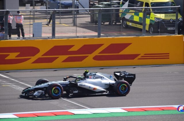 Norris s'excuse auprès de Colapinto : Lando Norris pilote la McLaren MCL40 au Grand Prix de Grande-Bretagne 2026.