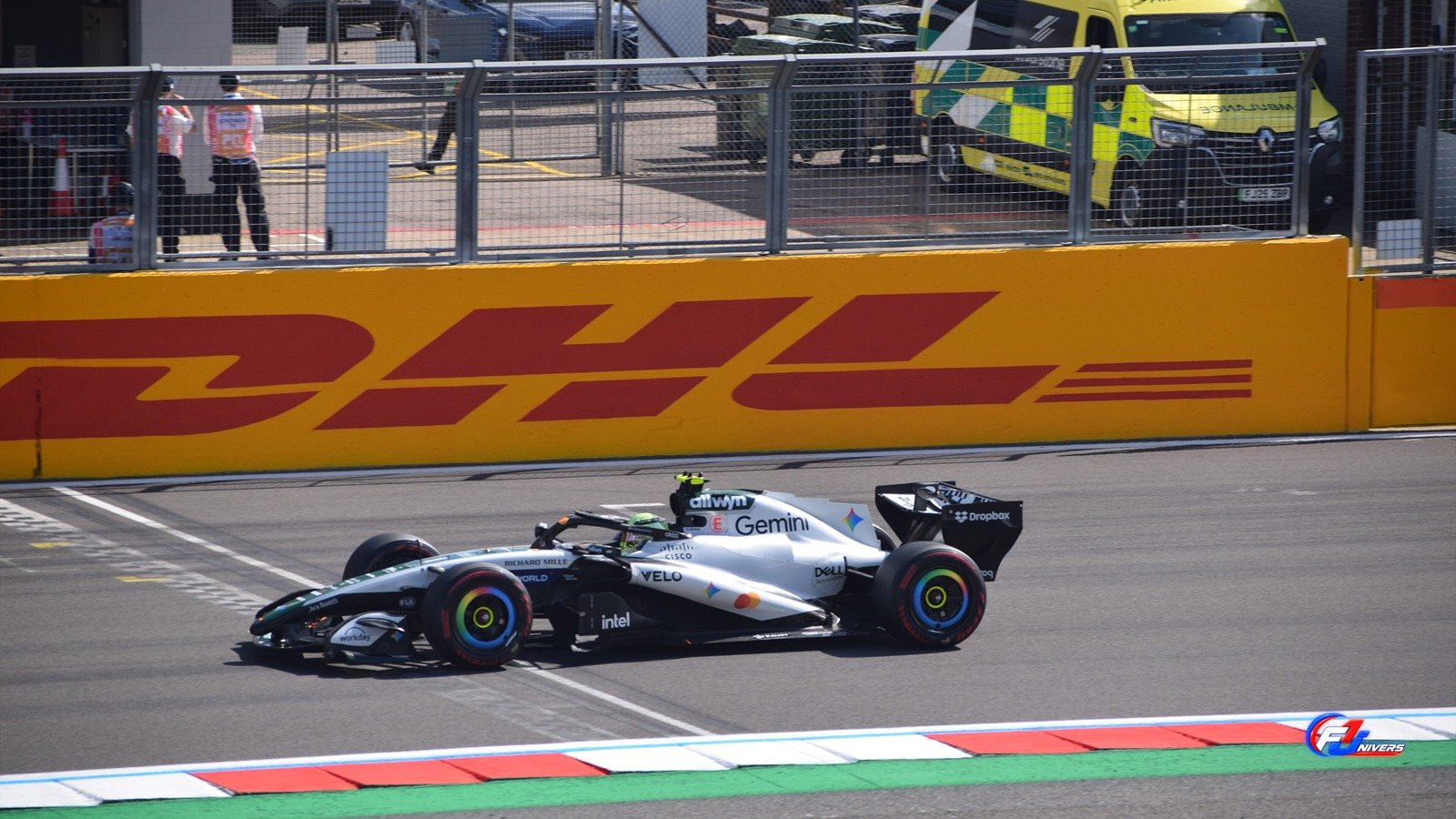 Norris s'excuse auprès de Colapinto : Lando Norris pilote la McLaren MCL40 au Grand Prix de Grande-Bretagne 2026.