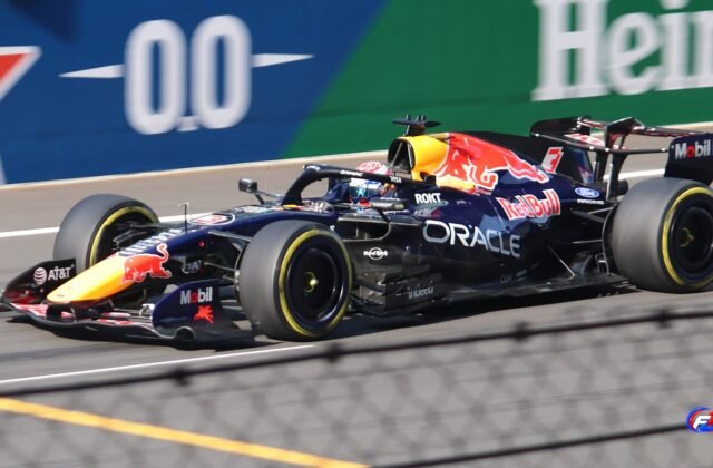 Sprint de Monaco en F1 : la Red Bull RB22 de Max Verstappen en qualification Sprint au Grand Prix de Chine 2026.