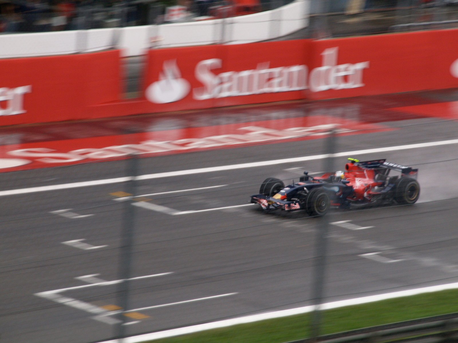 Sebastian Vettel pilote la Toro Rosso STR3 au Grand Prix d’Italie 2008 à Monza