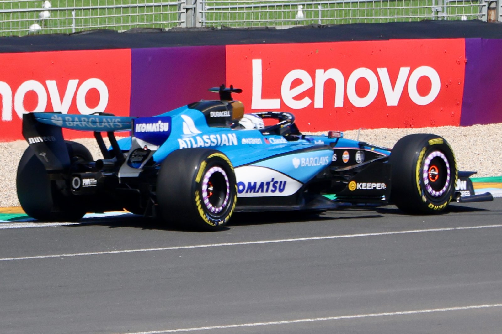 Williams FW48 d’Alexander Albon aux essais libres du Grand Prix d’Australie 2026