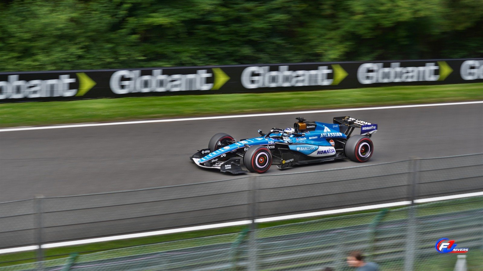 Williams FW48 : la monoplace d Alexander Albon à Spa-Francorchamps en 2026.