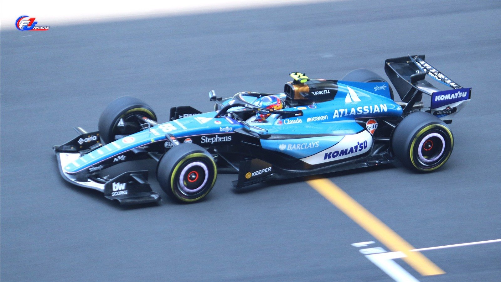 Carlos Sainz pénalisé : sa Williams en Chine 2026, image de contexte