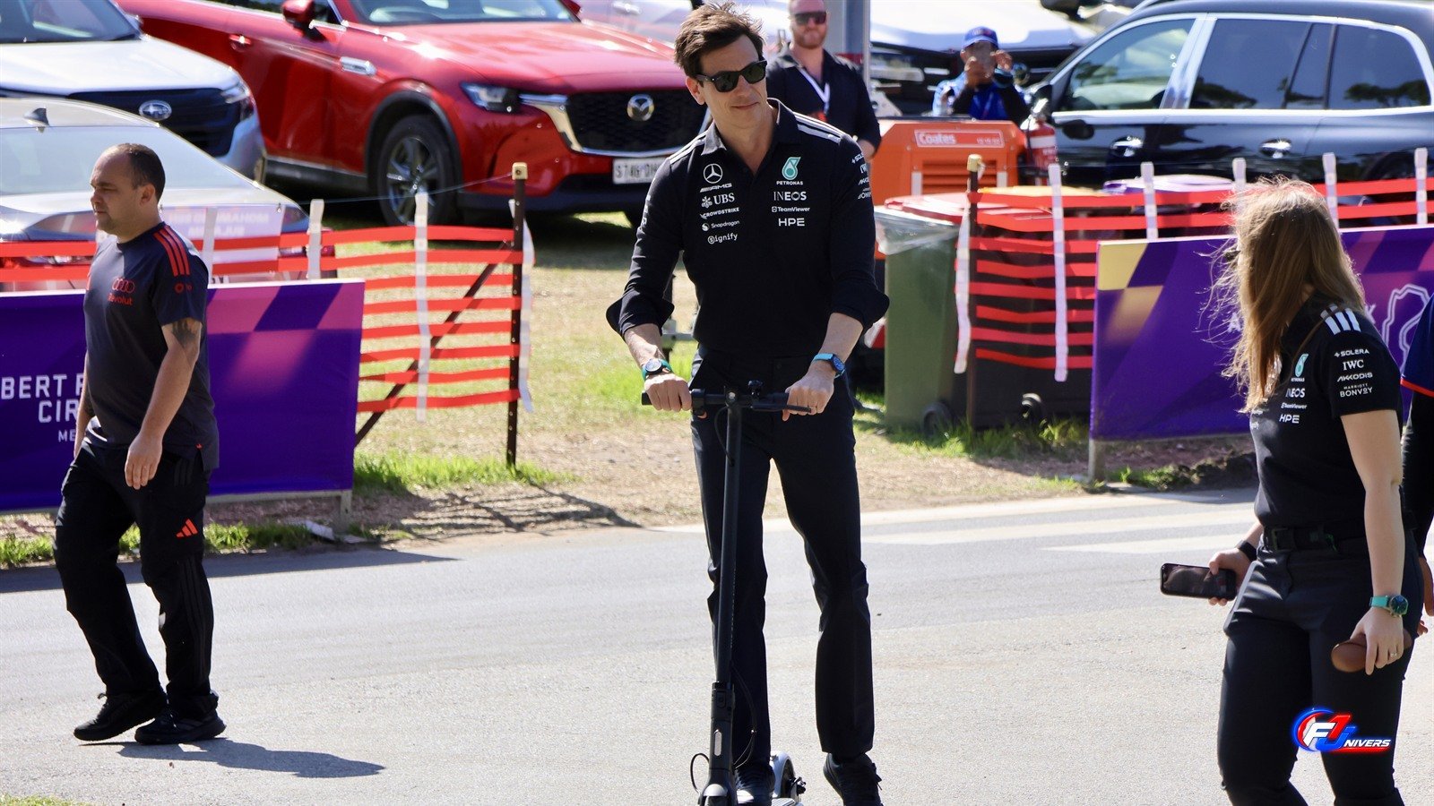Wolff croit au rebond de George Russell : Toto Wolff au Grand Prix d Australie 2026.