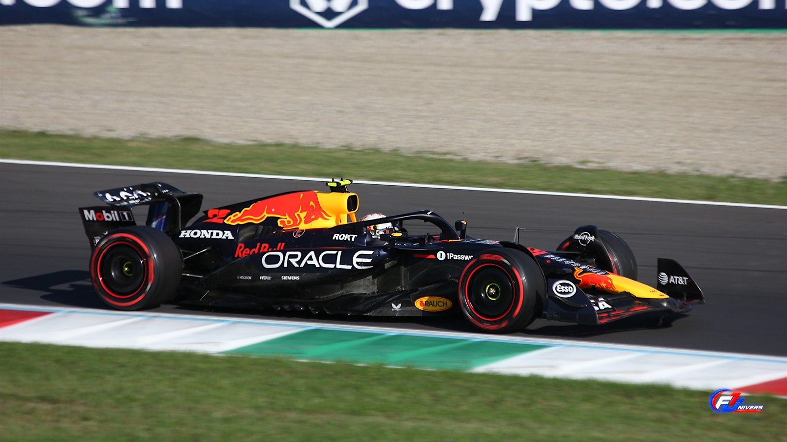 Yuki Tsunoda et Red Bull : Tsunoda au volant de la RB21 en qualifications du Grand Prix d’Italie 2025.